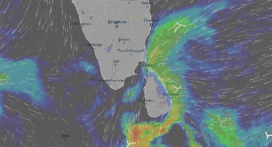 Showers and Thundershowers Expected Across SL